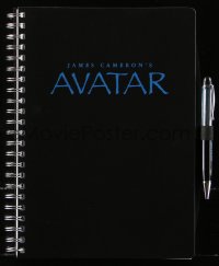 6a130 AVATAR notebook & liquid filled pen 2009 James Cameron, you can take notes in style!