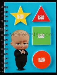 6a132 BOSS BABY notebook 2017 cool cover image, born leader, you can take notes in style!
