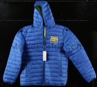 6a014 EDDIE THE EAGLE jacket 2016 Egerton in the title role, great warm blue jacket with title!
