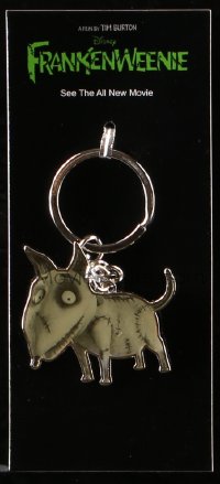 6a104 FRANKENWEENIE keychain 2012 cool dog, you can carry all your keys around in style!
