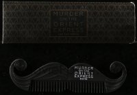 6a067 MURDER ON THE ORIENT EXPRESS comb 2017 Agatha Christie, really cool Poirot mustache design!!