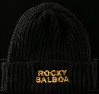 6a179 ROCKY BALBOA knit cap 2006 boxing sequel, impress all your friends w/this cool cap!