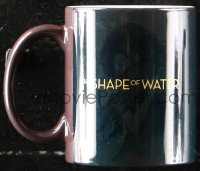 6a077 SHAPE OF WATER coffee mug 2017 image of Hawkins & Jones as Amphibian Man, Jean art on box!