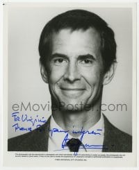 6b239 ANTHONY PERKINS signed 8x10 still 1983 head & shoulders portrait when he made Psycho II!