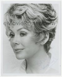 6b707 BARBARA RUSH signed 8x10 REPRO still 1980s head & shoulders portrait later in her career!