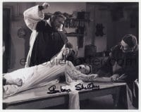 6b708 BARBARA SHELLEY signed 8x10 REPRO still 1980s getting staked in Dracula Prince of Darkness!