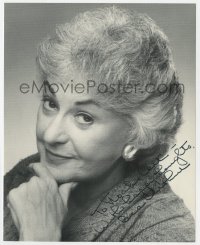 6b713 BEA ARTHUR signed 8x10 REPRO still 1980s great portrait of the Golden Girls & Maude star!