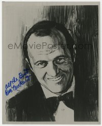 6b723 BOB NEWHART signed 8x10 REPRO still 1970s great artwork portrait of the legendary comedian!