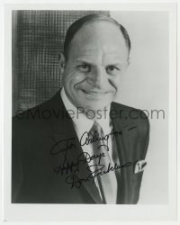 6b756 DON RICKLES signed 8x10 REPRO still 1970s great smiling head & shoulders portrait in suit & tie!
