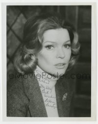 6b763 ELLEN BURSTYN signed 8x10 REPRO still 1970s great close up of the pretty actress!