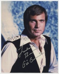 6b657 GIL GERARD signed color 8x10 REPRO still 2008 great close portait of the Buck Rogers star!