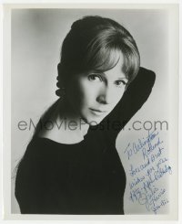 6b844 JULIE HARRIS signed 8.25x10 REPRO still 1972 great close portrait of the pretty actress!