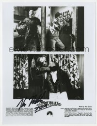 6b320 KANE HODDER signed 8x10.5 still 1989 he was the 7th Jason in the Friday the 13th series!