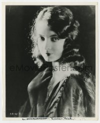 6b868 LILLIAN GISH signed 8x10 REPRO still 1980s wonderful portrait from 1926's La Boheme!