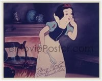 6b674 MARGE CHAMPION signed color 8x10 REPRO still 1980s she was the movement model for Snow White!