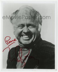 6b901 MICKEY ROONEY signed 8x10 REPRO still 1990s c/u of the Hollywood legend later in his career!