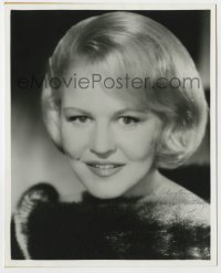 6b926 PEGGY LEE signed 8x10 REPRO still 1970s head & shoulders portrait of the sexy singer/actress!