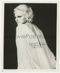 6b925 PEGGY LEE signed 8x10 REPRO still 1970s c/u of the singer/actress late in her career!