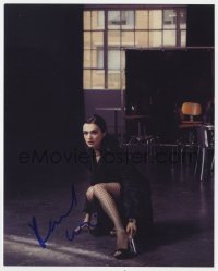 6b682 RACHEL WEISZ signed color 8x10 REPRO still 2012 the sexy English actress in fishnet stockings!