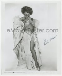 6b363 RITA MORENO signed 8.25x10 still 1980s full-length in sexy showgirl outfit from The Ritz!