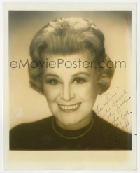 6b956 ROSE MARIE signed 8x10 REPRO still 1980s head & shoulders smiling portrait of the comedienne!