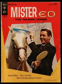 6b143 ALAN YOUNG signed comic book 1963 on the cover of Mr. Ed #6, The Talking Horse!