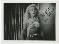 6b418 JEAN ROGERS signed 4x5 photo 1980s sexy close up as Dale Arden in Flash Gordon!