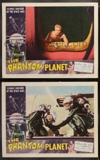 6c966 PHANTOM PLANET 2 LCs 1962 science shocker of the space age, wacky monster, cool fx images!