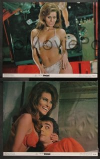 6c064 BEDAZZLED 8 color 11x14 stills 1968 classic fantasy, Dudley Moore & sexy Raquel Welch as Lust