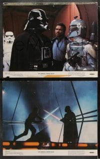 6c181 EMPIRE STRIKES BACK 8 color 11x14 stills 1980 George Lucas classic, Darth Vader, great images!