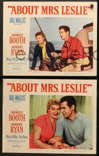 6c028 ABOUT MRS. LESLIE 8 LCs 1954 Shirley Booth, Robert Ryan, the man she never quite married!