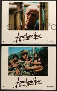 6c046 APOCALYPSE NOW 8 LCs 1979 Francis Ford Coppola, Martin Sheen, best helicopter scenes!