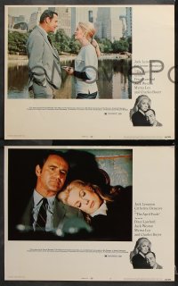 6c047 APRIL FOOLS 8 LCs 1970 Lemmon & Deneuve are married but not to each other!