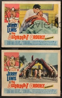 6c629 DISORDERLY ORDERLY 7 LCs 1965 cool images of wackiest hospital nurse Jerry Lewis!