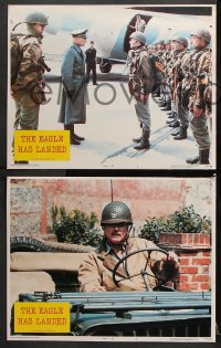 6c180 EAGLE HAS LANDED 8 LCs 1977 Michael Caine, Robert Duvall, Donald Sutherland, World War II!
