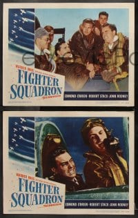 6c710 FIGHTER SQUADRON 5 LCs 1948 Edmond O'Brien, Robert Stack, sky-high action spectacle!