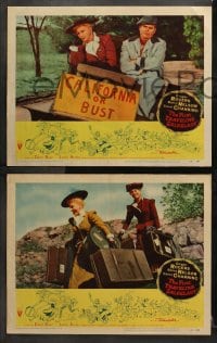 6c206 FIRST TRAVELING SALESLADY 8 LCs 1956 gorgeous Ginger Rogers sells barbed-wire in Texas!