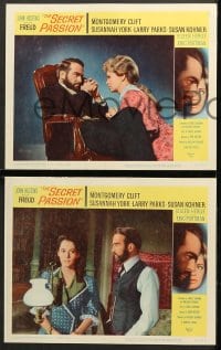 6c221 FREUD 8 LCs 1963 John Huston directed, Montgomery Clift, Susannah York, The Secret Passion!