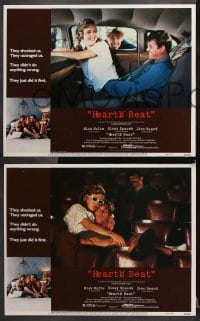 6c259 HEART BEAT 8 LCs 1980 Nick Nolte as Neal Cassady, Sissy Spacek, John Heard as Jack Kerouac!