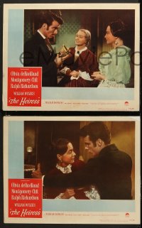 6c771 HEIRESS 4 LCs 1949 Olivia de Havilland, Montgomery Clift, Miriam Hopkins, Ralph Richardson!