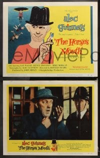 6c278 HORSE'S MOUTH 8 LCs 1959 great artwork of Alec Guinness, the man's a genius!