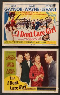 6c288 I DON'T CARE GIRL 8 LCs 1952 sexy showgirl Mitzi Gaynor, David Wayne, musical comedy!