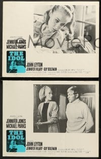6c292 IDOL 8 LCs 1966 Jennifer Jones, Michael Parks, the act of love doesn't make it a love story!