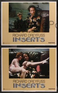 6c297 INSERTS 8 LCs 1976 x-rated Richard Dreyfuss, Jessica Harper, Bob Hoskins!