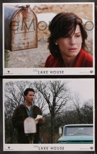 6c332 LAKE HOUSE 8 LCs 2006 Keanu Reeves, Sandra Bullock, Alejandro Agresti romantic fantasy!