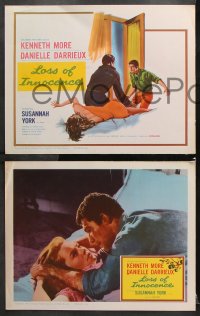 6c352 LOSS OF INNOCENCE 8 LCs 1961 Susannah York, Kenneth More, a summer of cruel awakening!