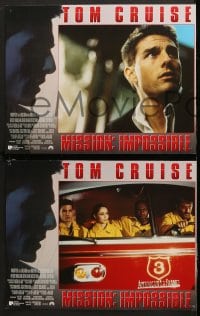 6c011 MISSION IMPOSSIBLE 10 LCs 1996 Tom Cruise, Jean Reno, Brian De Palma directed!