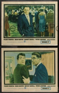 6c650 OCEAN'S 11 7 LCs 1960 Frank Sinatra & Dean Martin, Rat Pack heist classic!