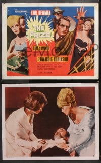 6c437 PRIZE 8 int'l LCs 1963 Paul Newman, sexy Elke Sommer, Edward G. Robinson, Diane Baker!