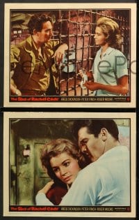6c501 SINS OF RACHEL CADE 8 LCs 1960 Angie Dickinson finds forbidden love in Africa!